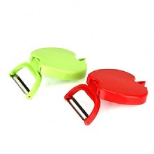 Apple Shaped Fold Fruit Peeler(Random Color)