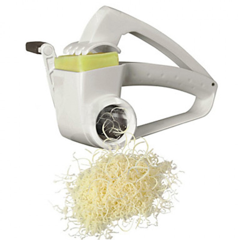 Drum Rotary Cheese Grater Manual Rotary Veggie Shredder