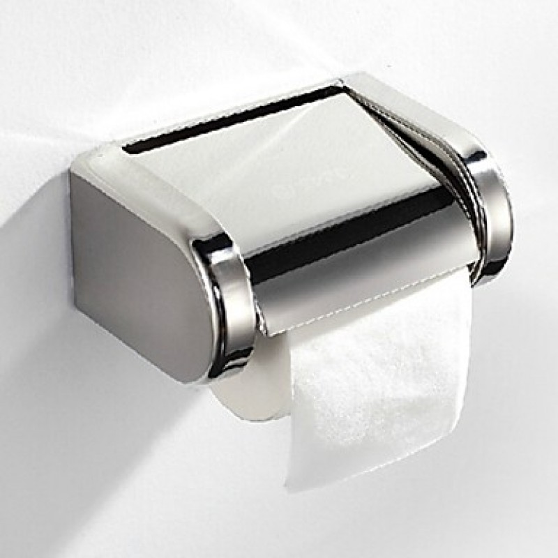 Bathroom Chrome Finished Stainless Steel Toilet Wa...